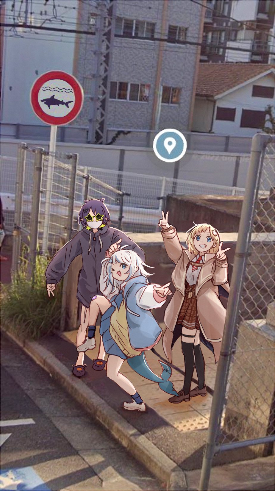 Gawr Gura (Google Maps) Rule 34 Image