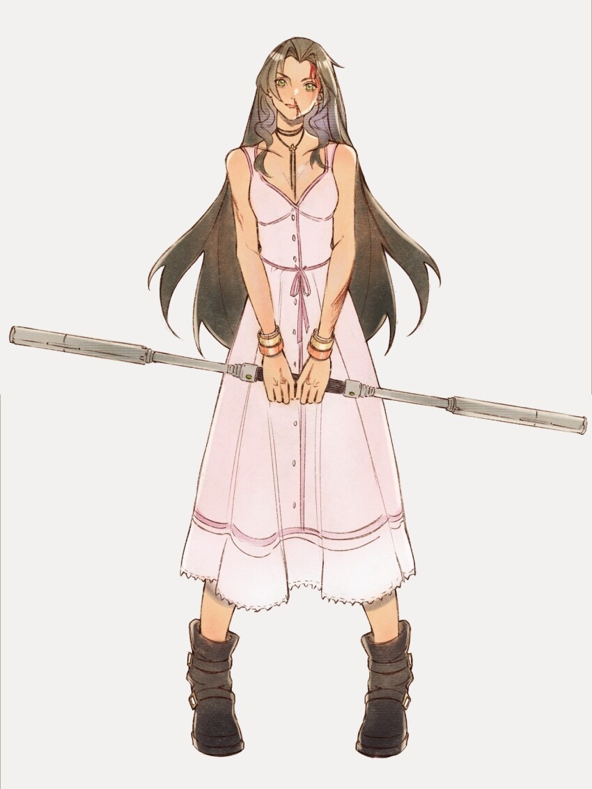Aerith Gainsborough (Final Fantasy) Rule 34 Image