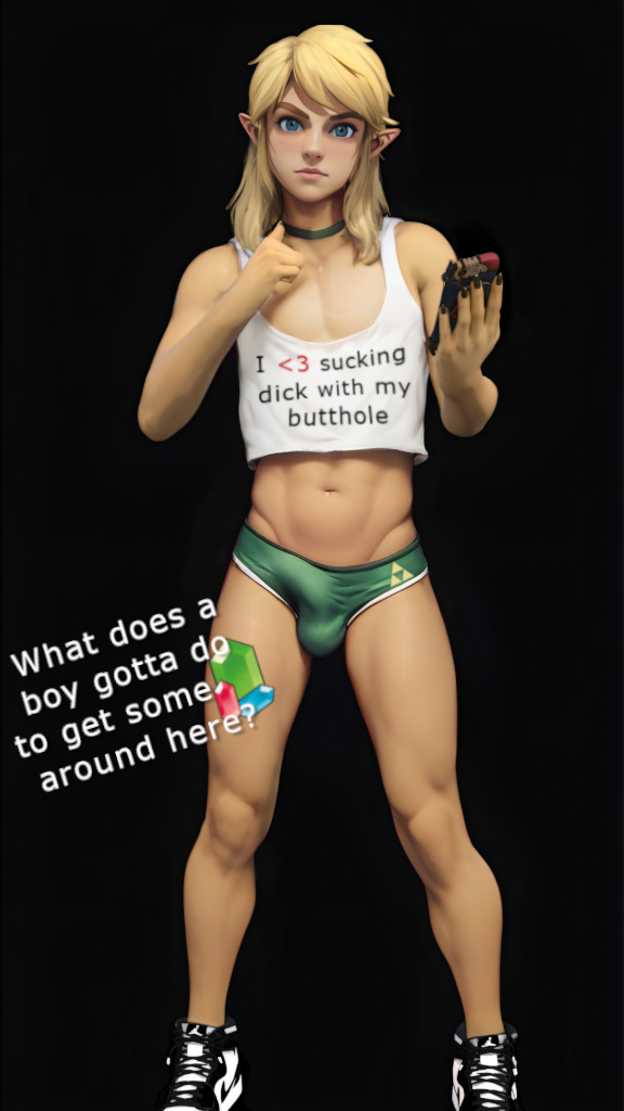 Link (The Legend Of Zelda) Rule 34 Image