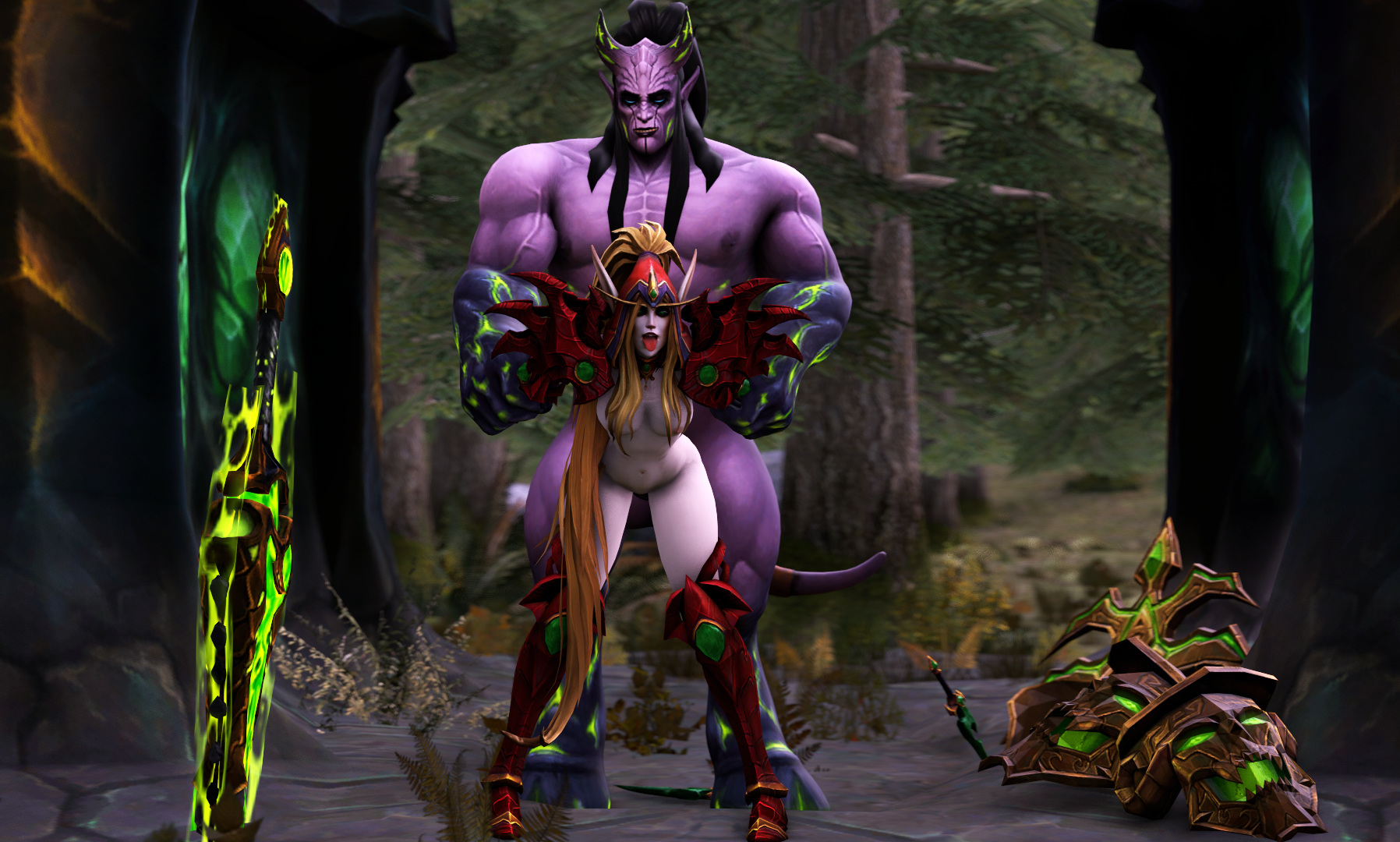 Blood Elf (Blizzard Entertainment) Rule 34 Image