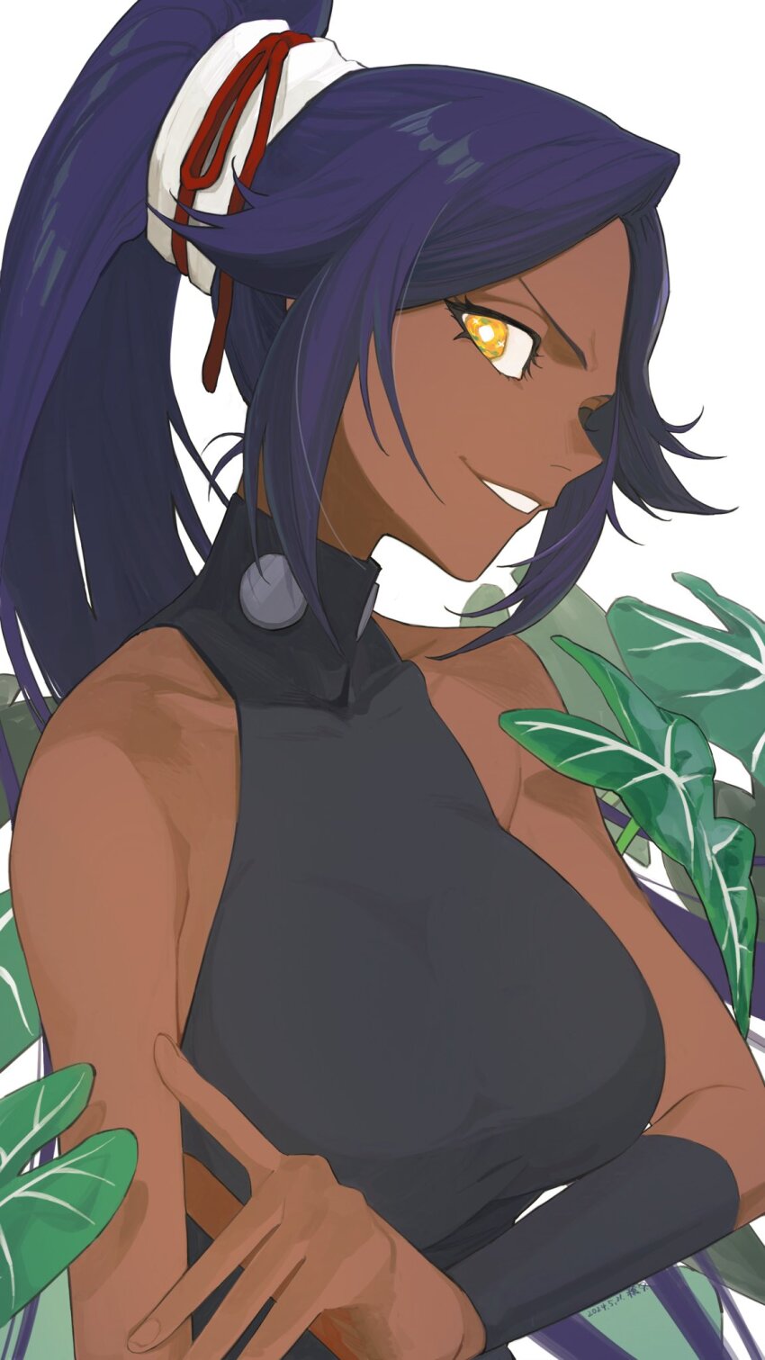 Shihouin Yoruichi (Bleach) Rule 34 Image