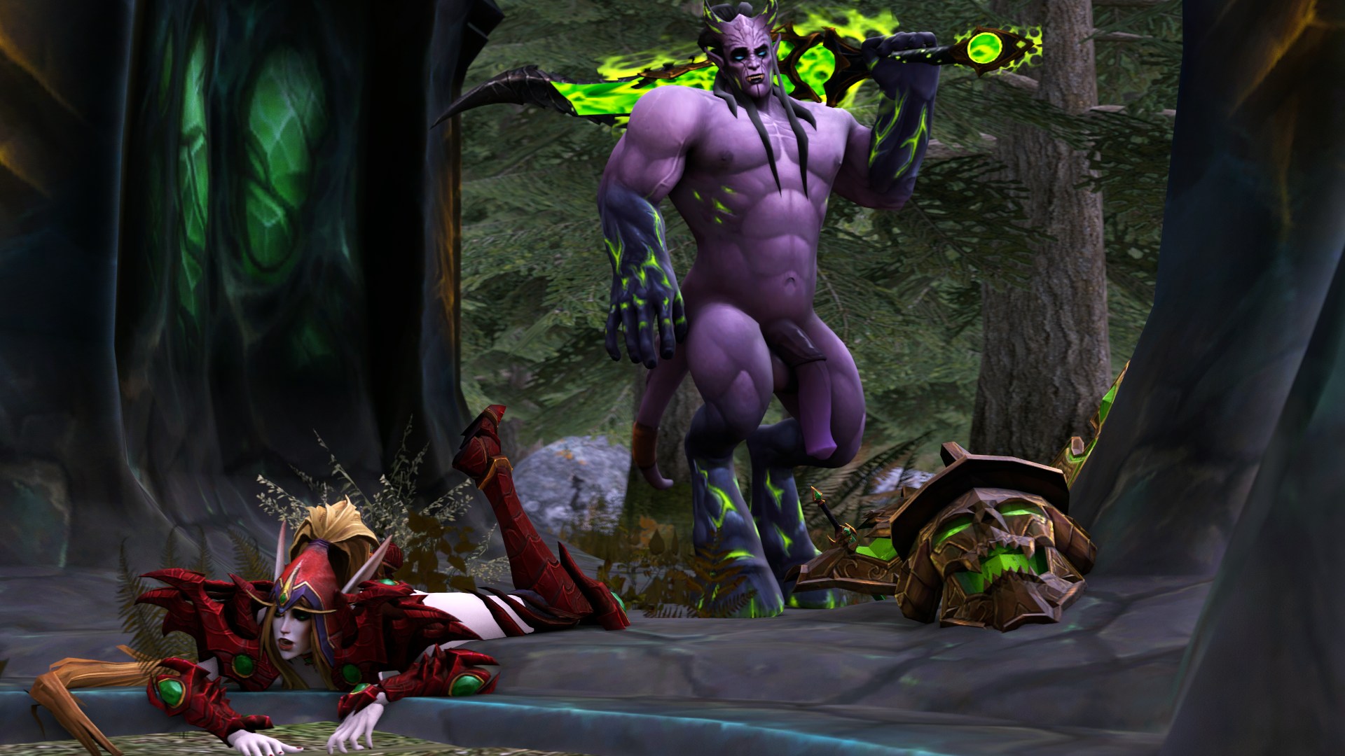 Blood Elf (Blizzard Entertainment) Rule 34 Image