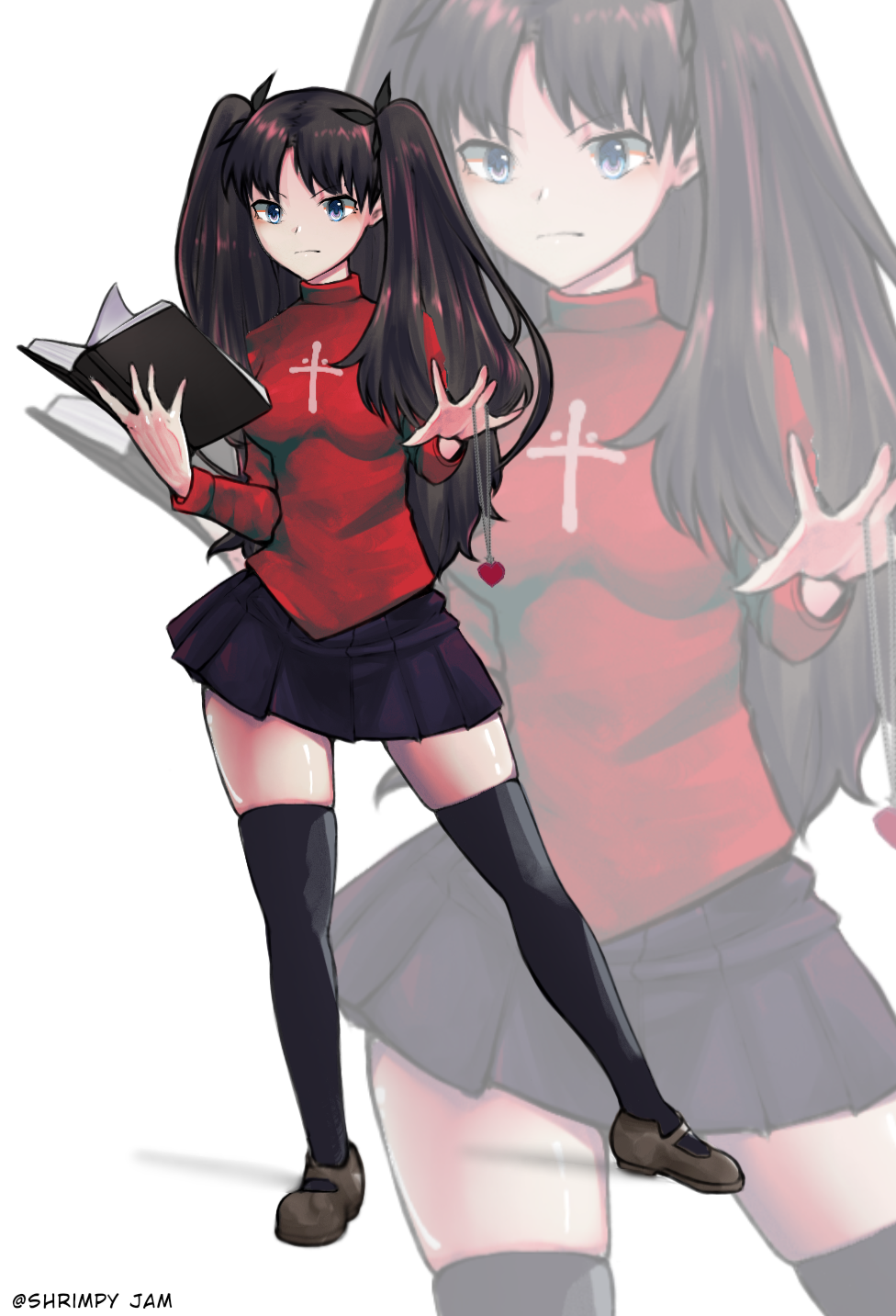 Tohsaka Rin (Fate/Stay Night) Rule 34 Image