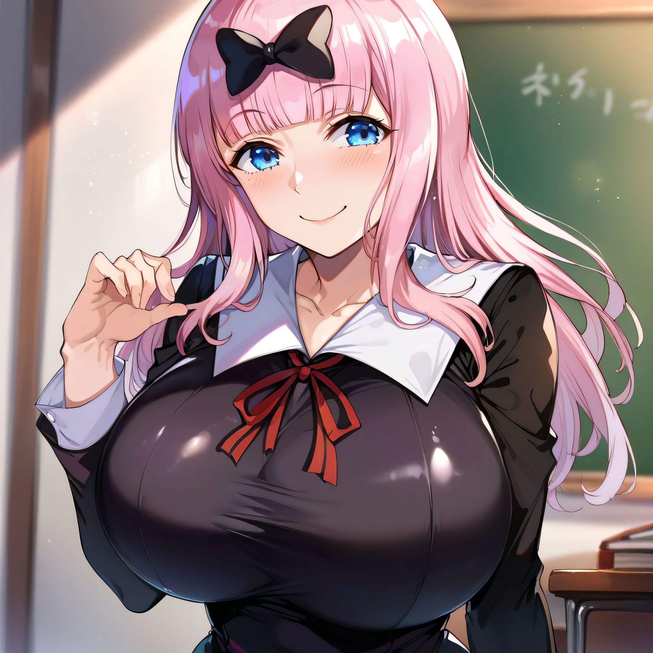 Fujiwara Chika (Kaguya-Sama Wa Kokurasetai ~Tensai-Tachi No Renai Zunousen~) Rule 34 Image