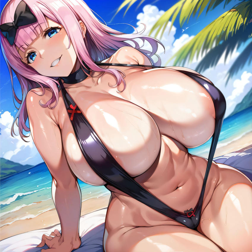 Fujiwara Chika (Kaguya-Sama Wa Kokurasetai ~Tensai-Tachi No Renai Zunousen~) Rule 34 Image