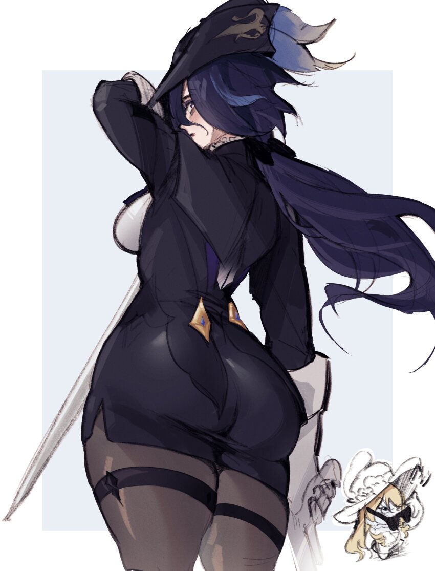 Clorinde (Genshin Impact) Rule 34 Image