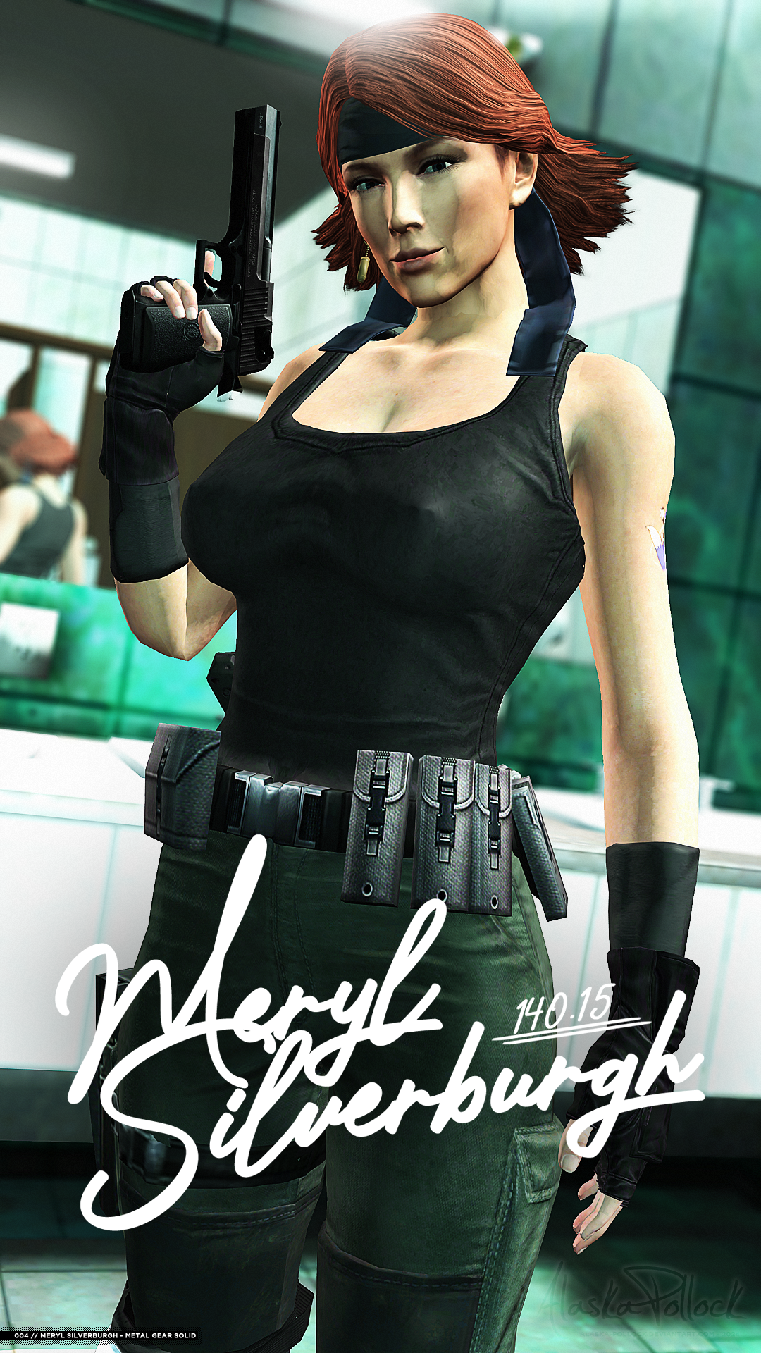 Meryl Silverburgh (Metal Gear) Rule 34 Image
