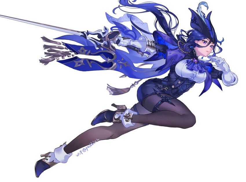Clorinde (Genshin Impact) Rule 34 Image