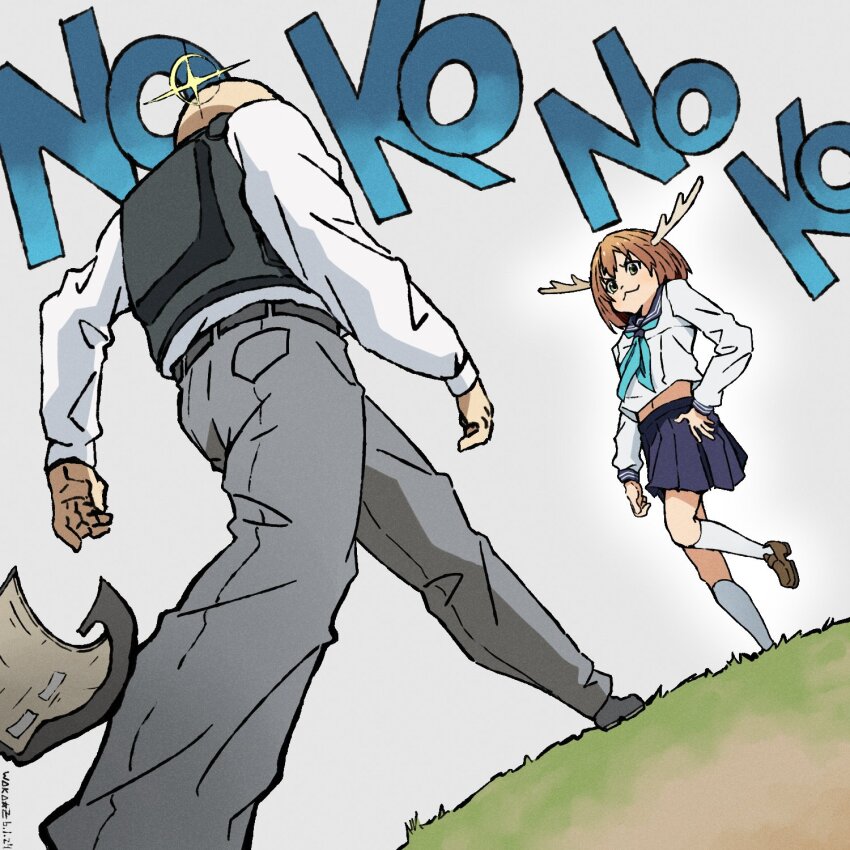 Shikanoko Noko (Nichijou) Rule 34 Image
