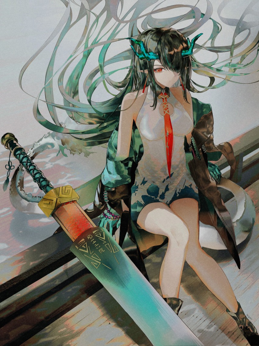 Dusk (Arknights) Rule 34 Image