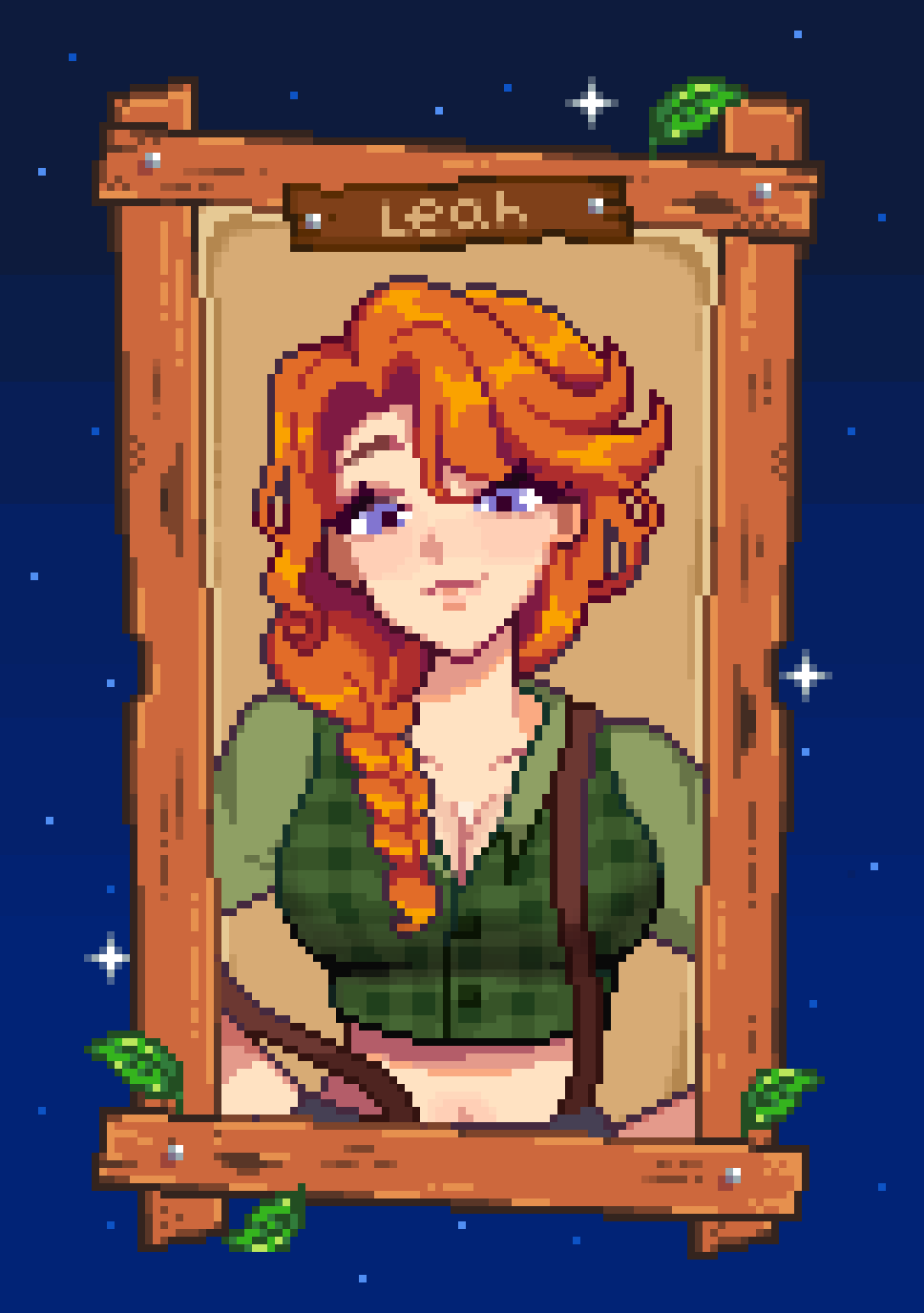 Leah (Stardew Valley) Rule 34 Image