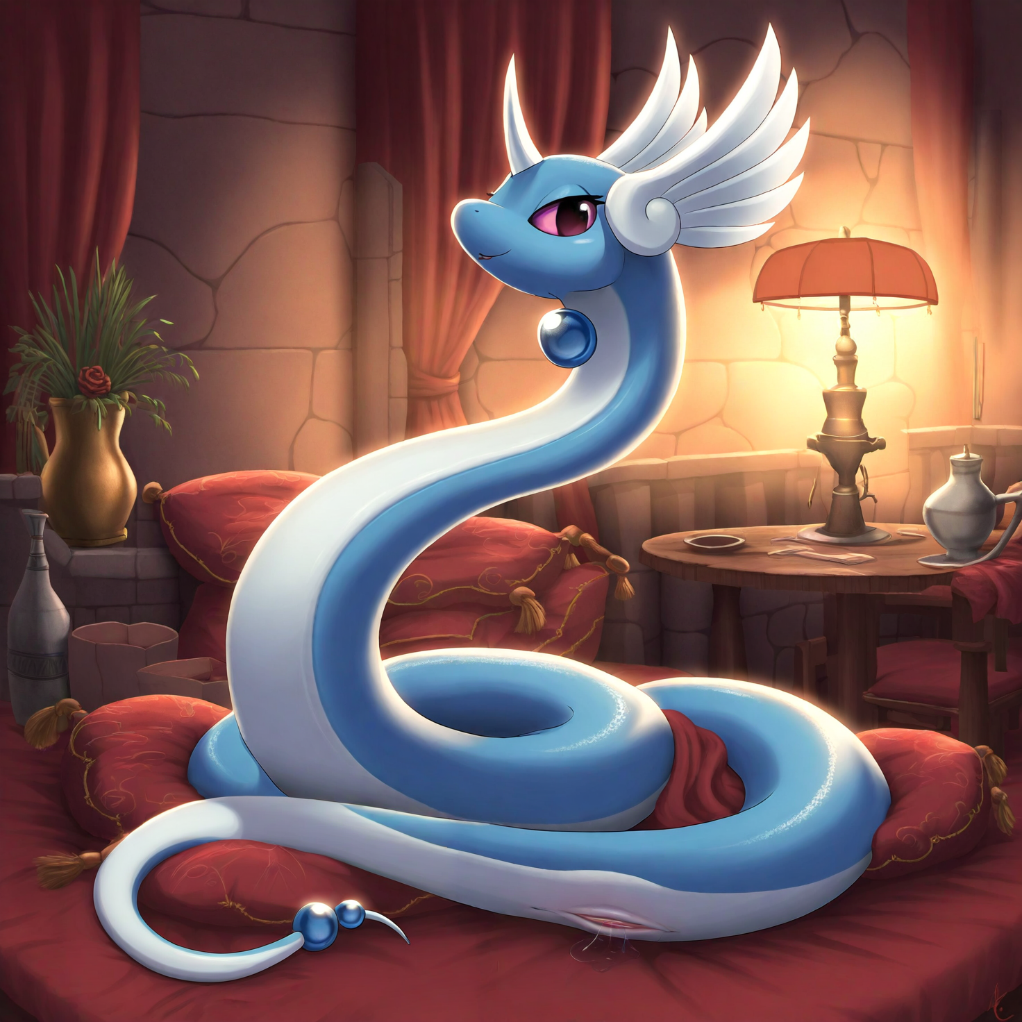 Dragonair (Pokemon) Rule 34 Image