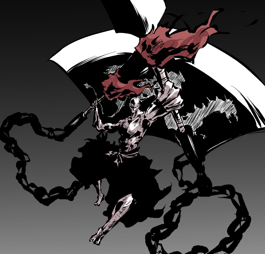 Madarame Ikkaku (Bleach) Rule 34 Image