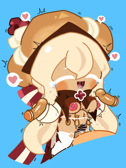 Caramel Choux Cookie (Cookie Run) Rule 34 Image