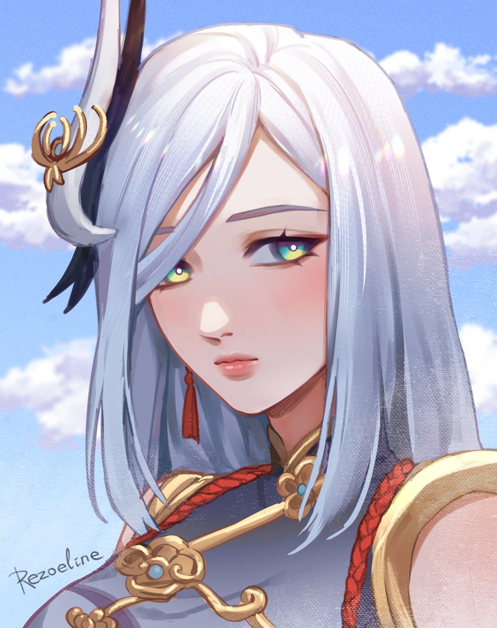 Shenhe (Genshin Impact) Rule 34 Image
