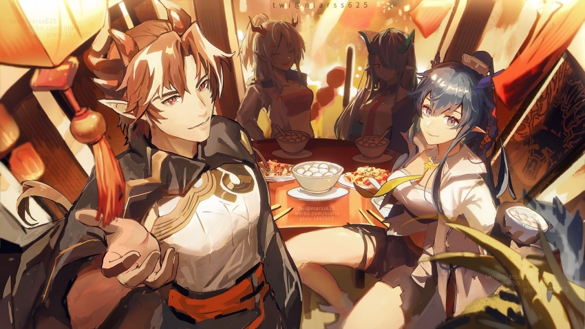 Dusk (Arknights) Rule 34 Image