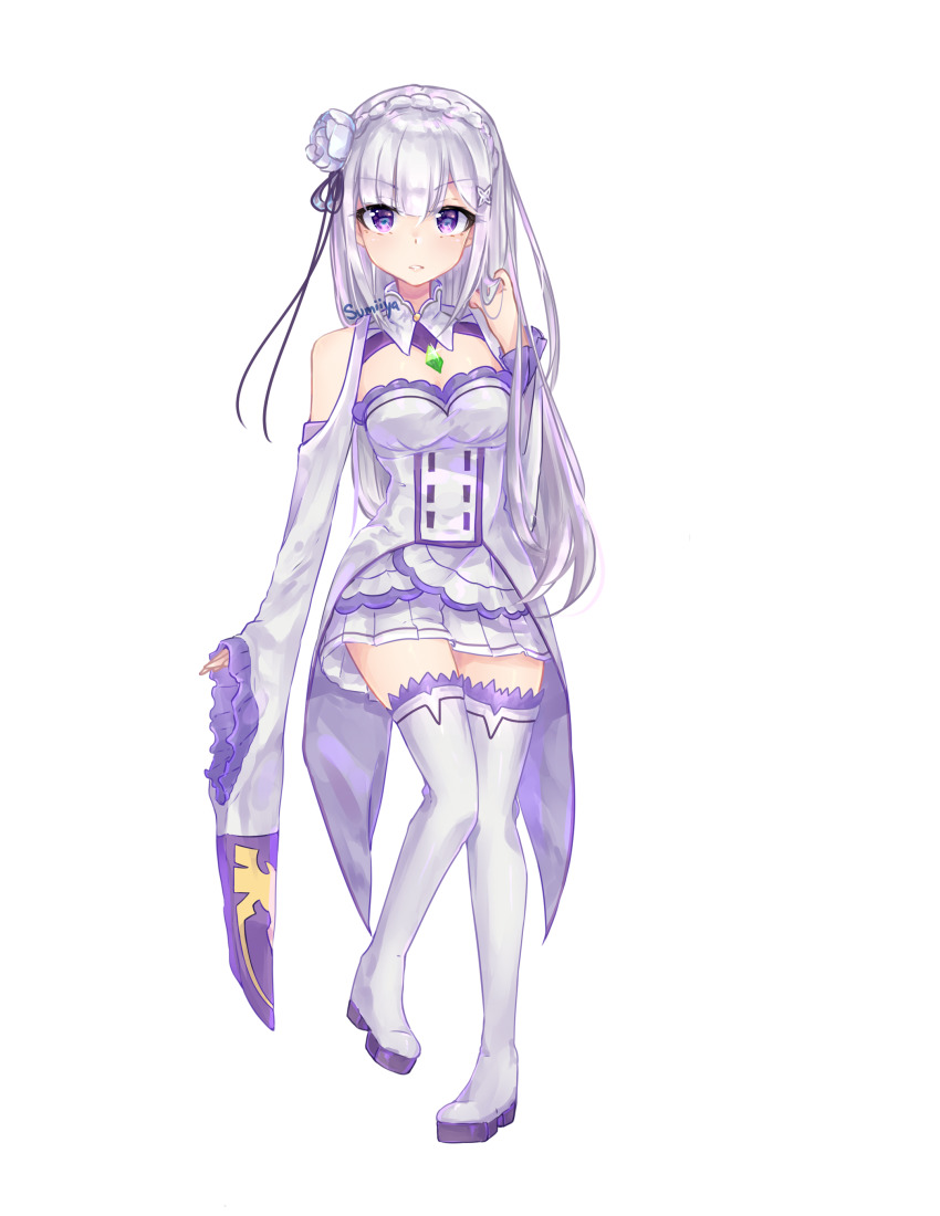 Emilia (Re:Zero) Rule 34 Image