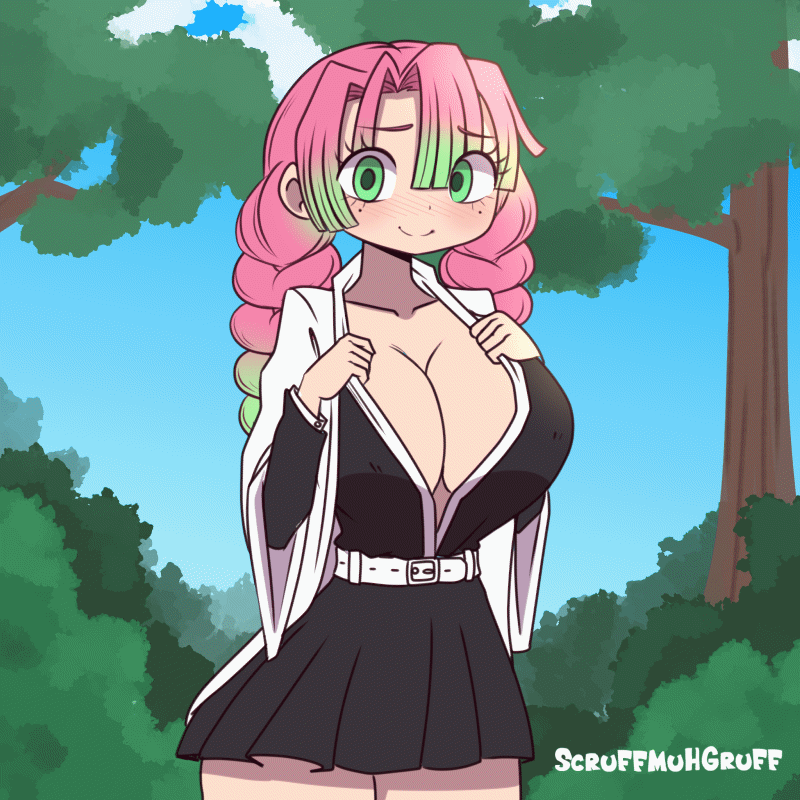Kanroji Mitsuri (Demon Slayer) Rule 34 Image