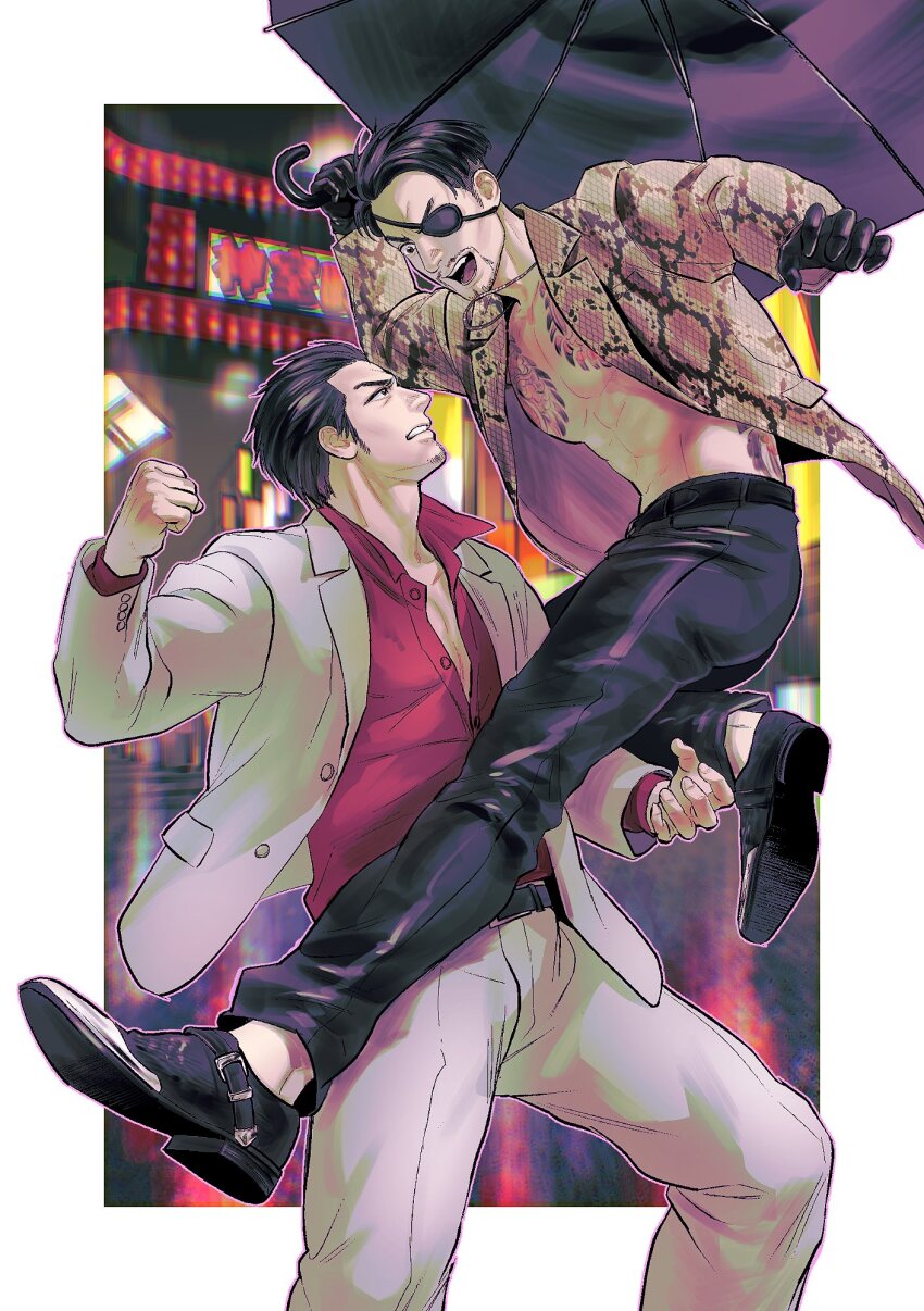 Kiryu Kazuma (Ryuu Ga Gotoku (Series)) Rule 34 Image