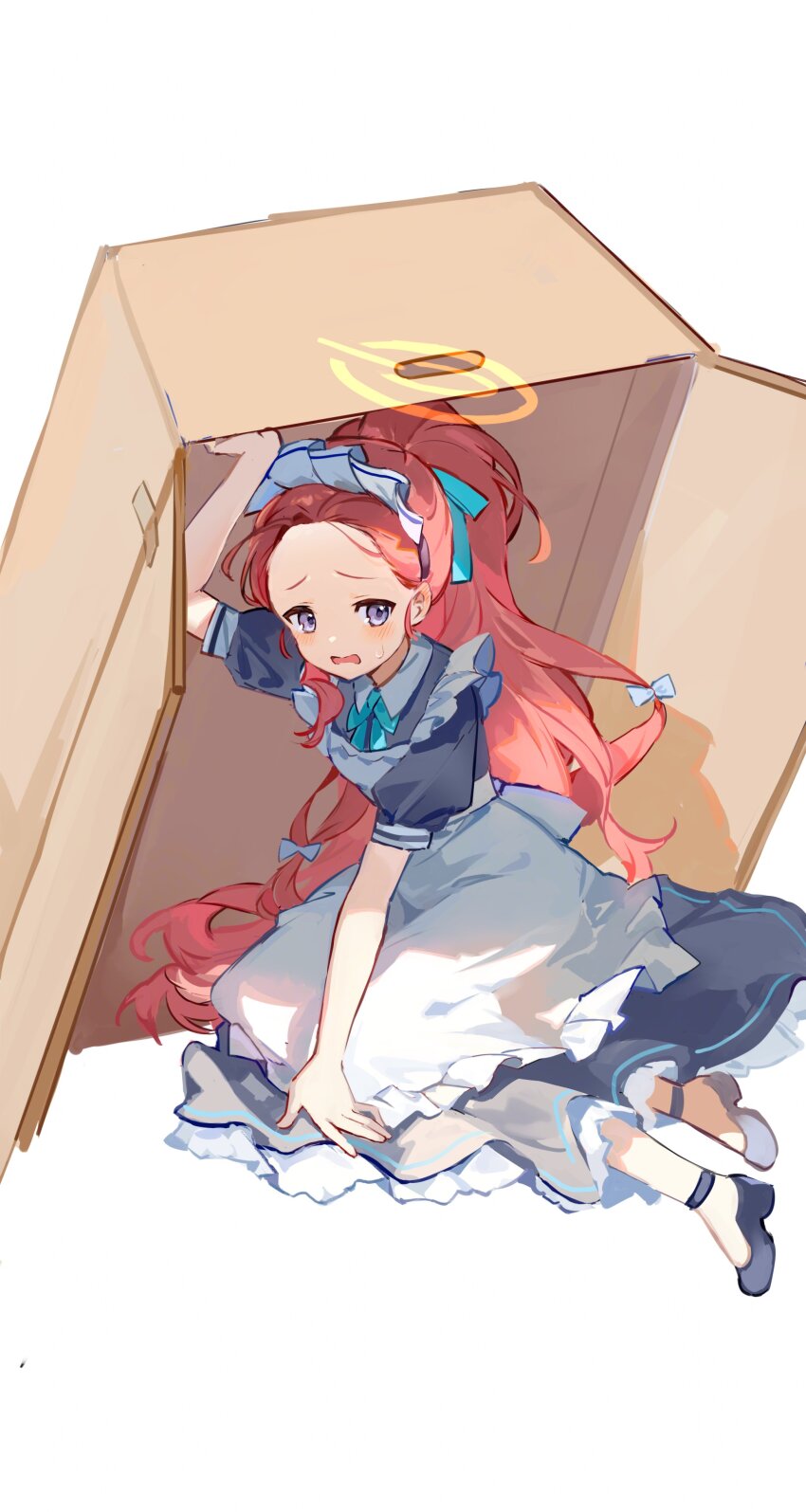 Yuzu (Maid) (Blue Archive) Rule 34 Image