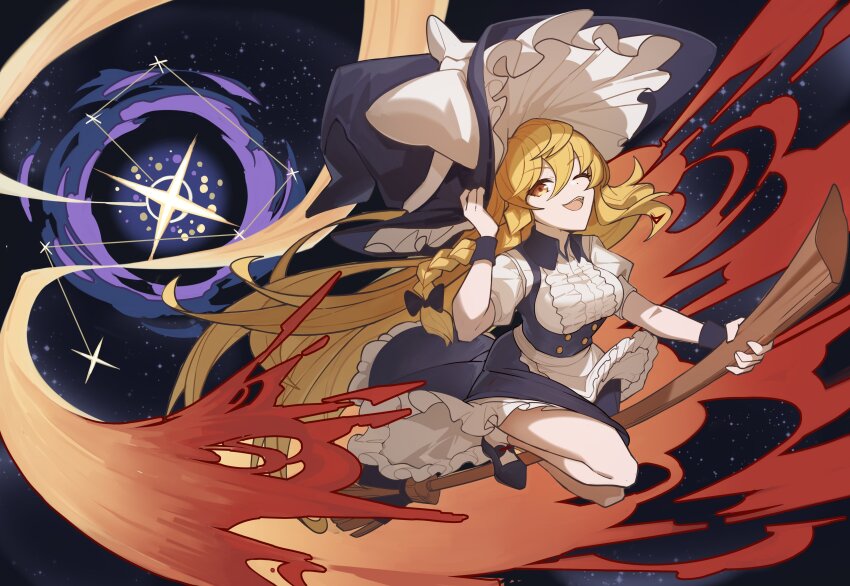 Kirisame Marisa (Touhou) Rule 34 Image