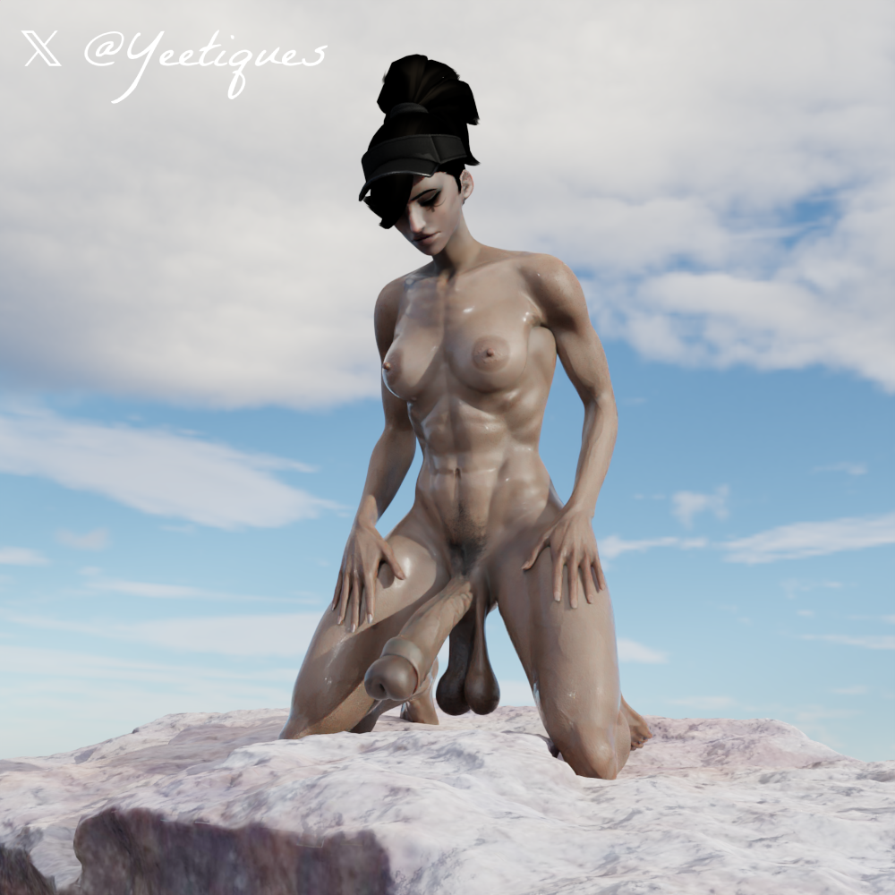 Ana Amari (Overwatch) Rule 34 Image