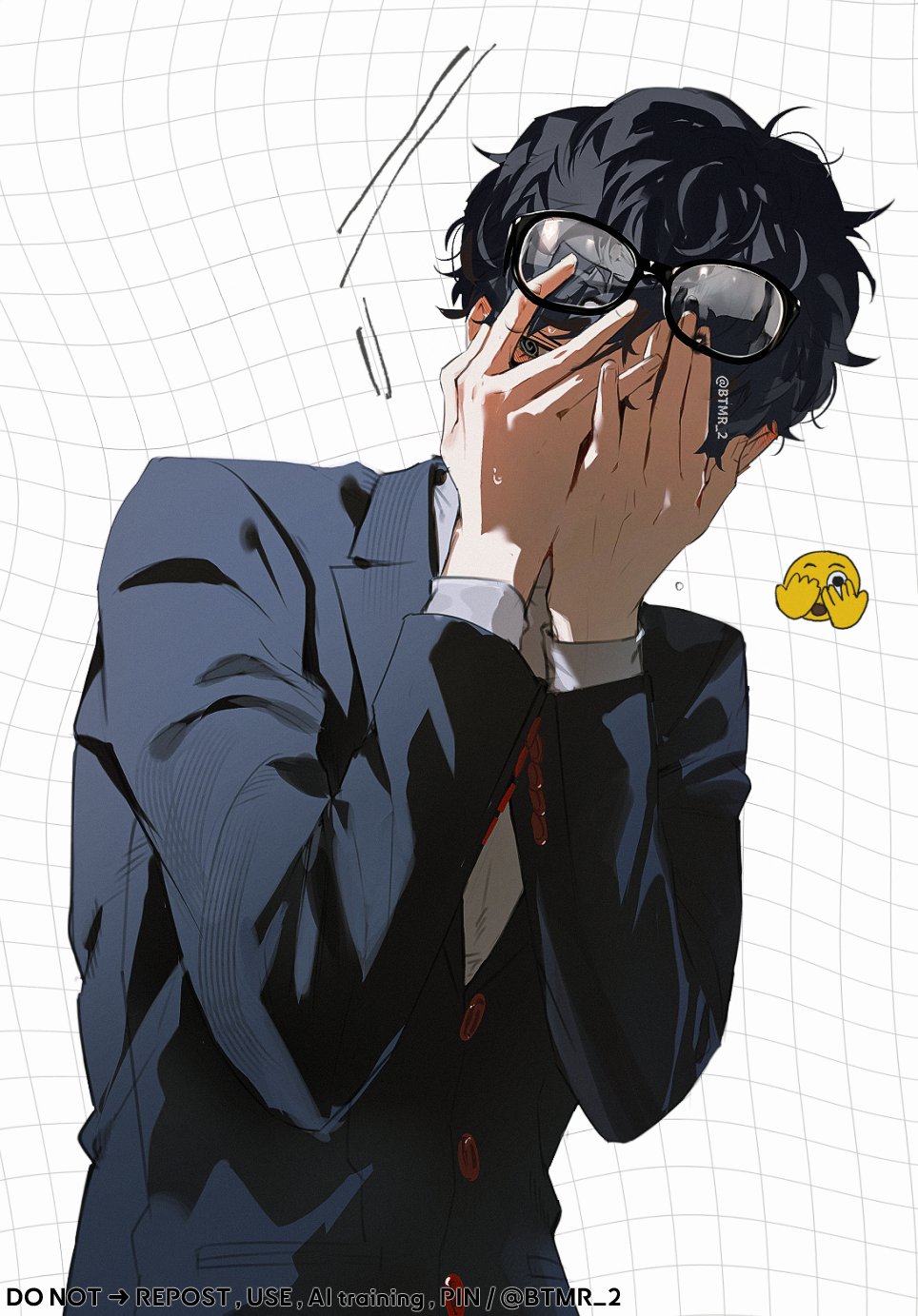 Amamiya Ren (Persona) Rule 34 Image