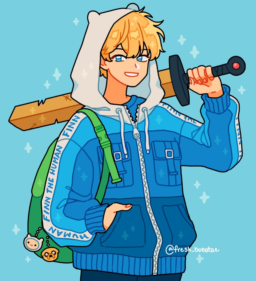 Finn The Human (Adventure Time) Rule 34 Image