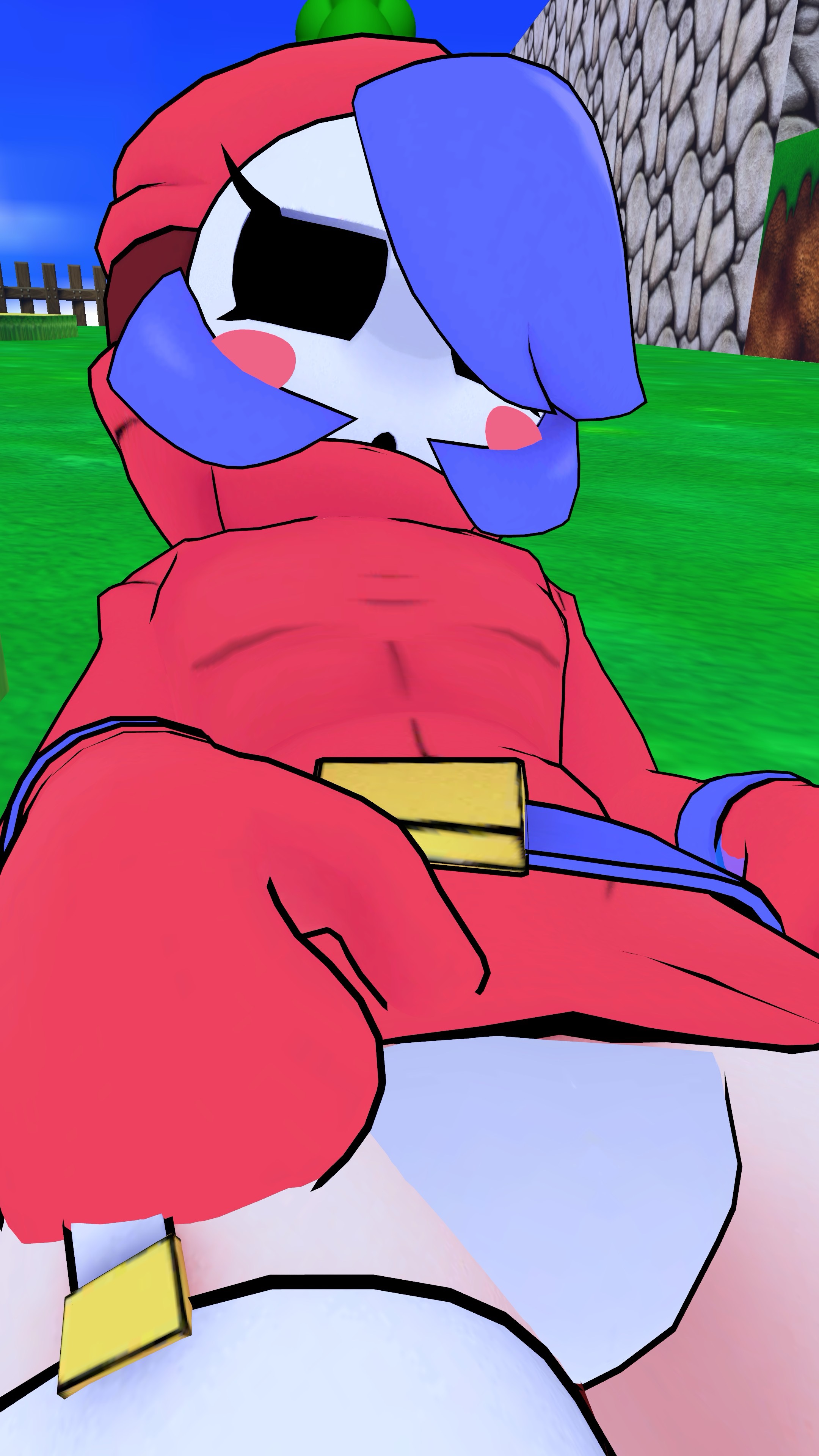 Shy Gal (Mario (Series)) Rule 34 Image