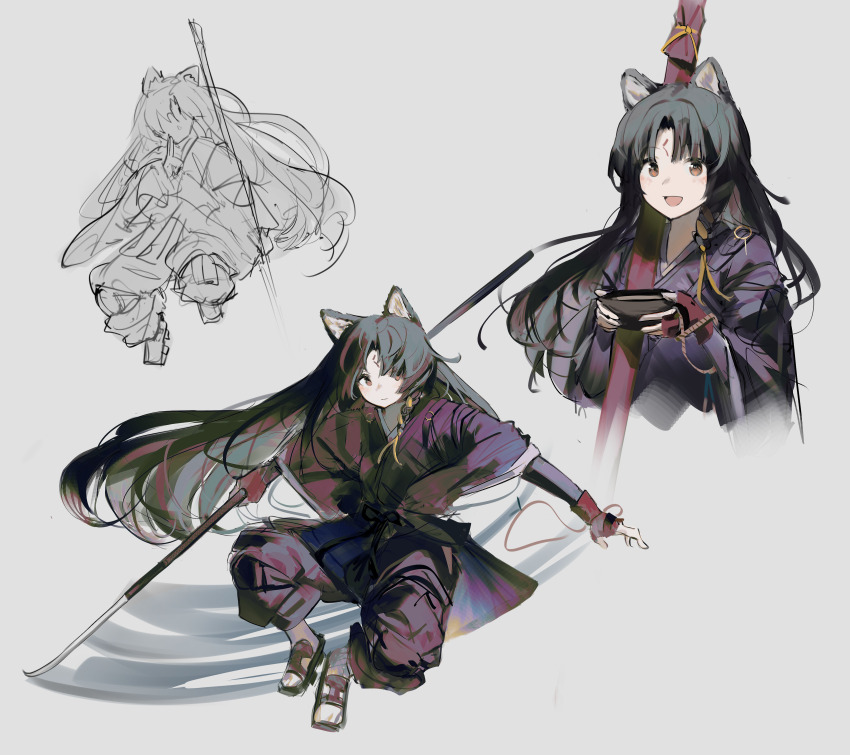 Saga (Arknights) Rule 34 Image