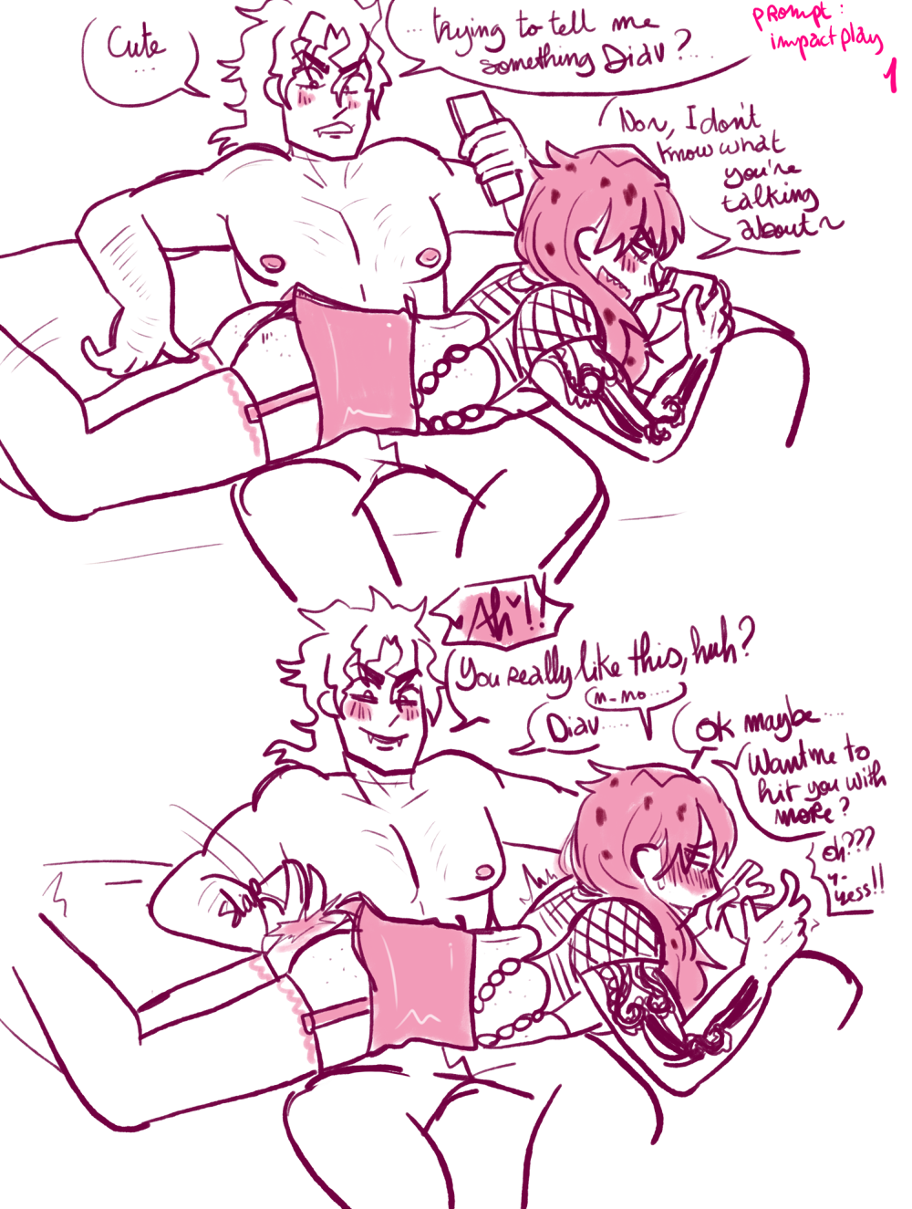 Diavolo (Jojo'S Bizarre Adventure) Rule 34 Image