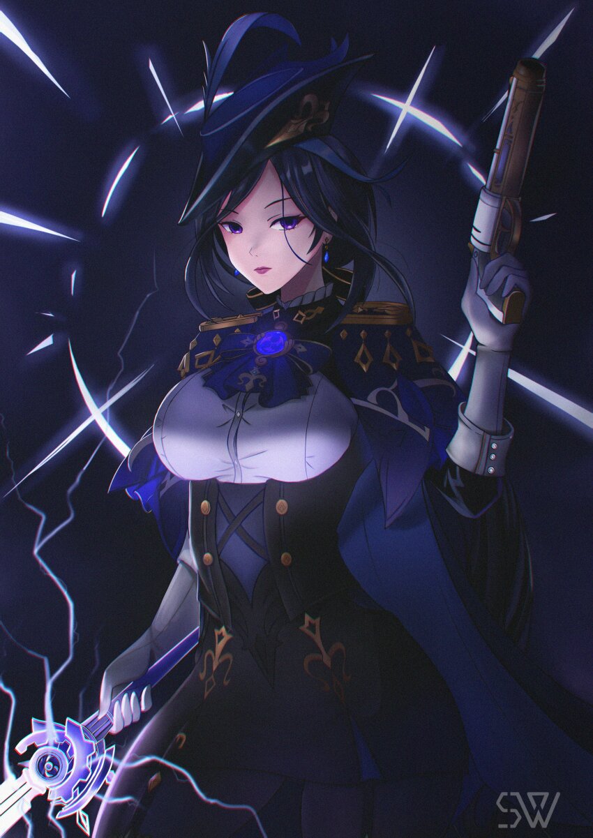 Clorinde (Genshin Impact) Rule 34 Image