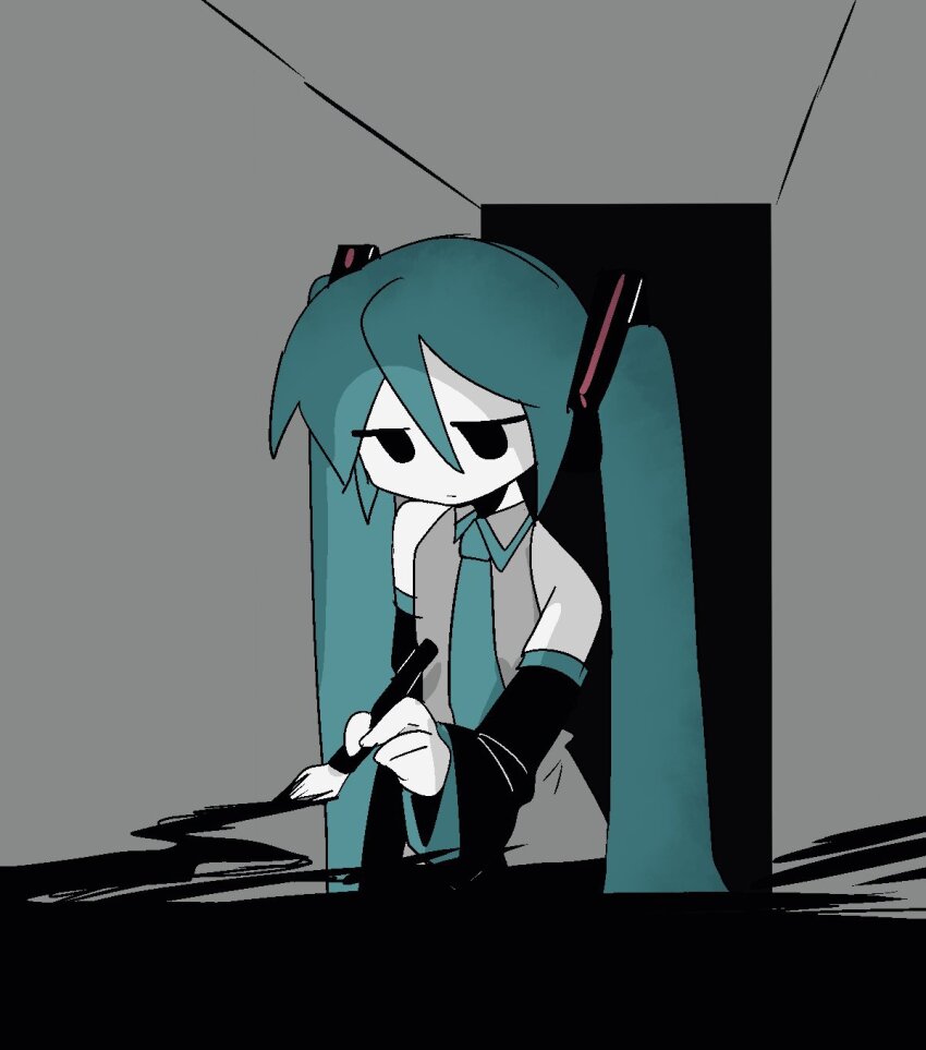 Hatsune Miku (Vocaloid) Rule 34 Image