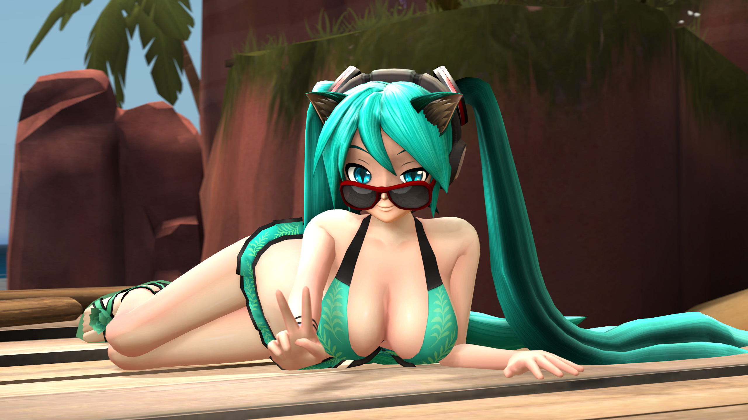 Hatsune Miku (Vocaloid) Rule 34 Image