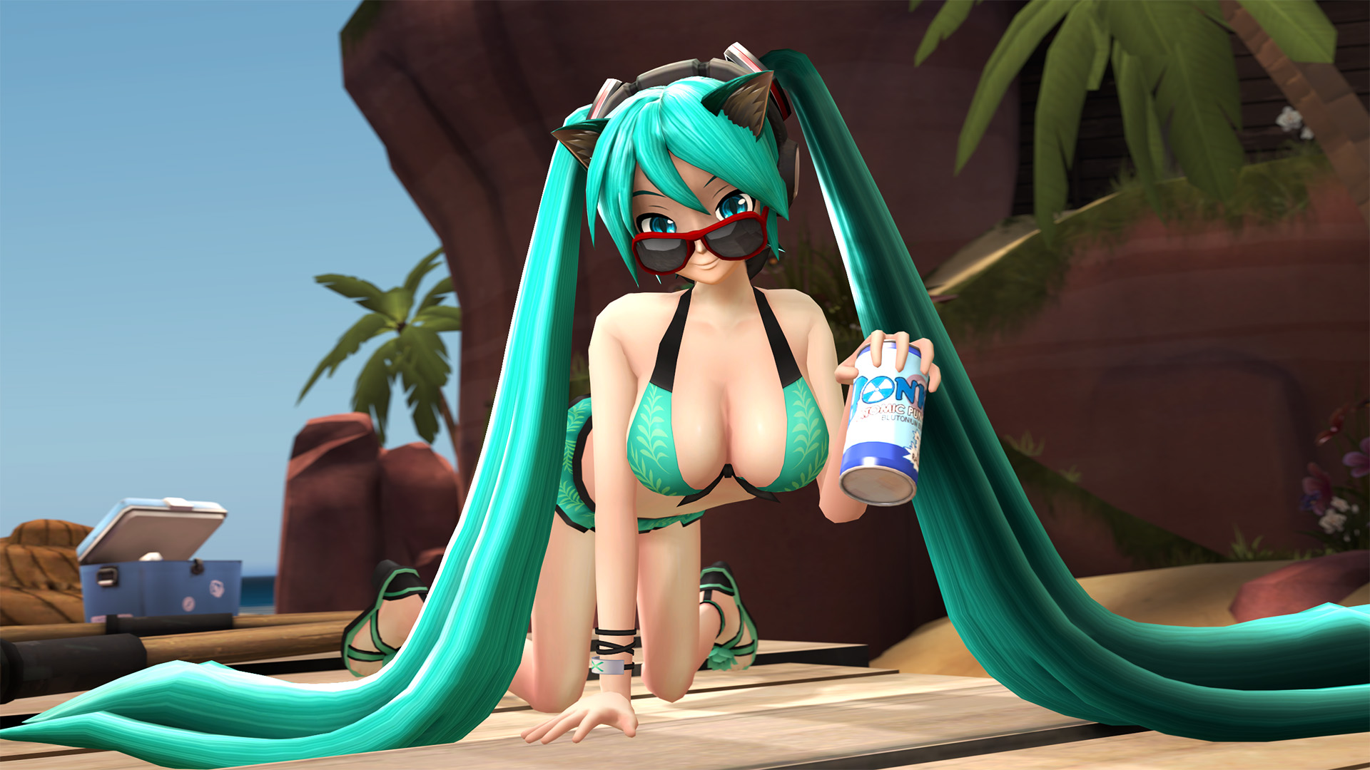 Hatsune Miku (Vocaloid) Rule 34 Image