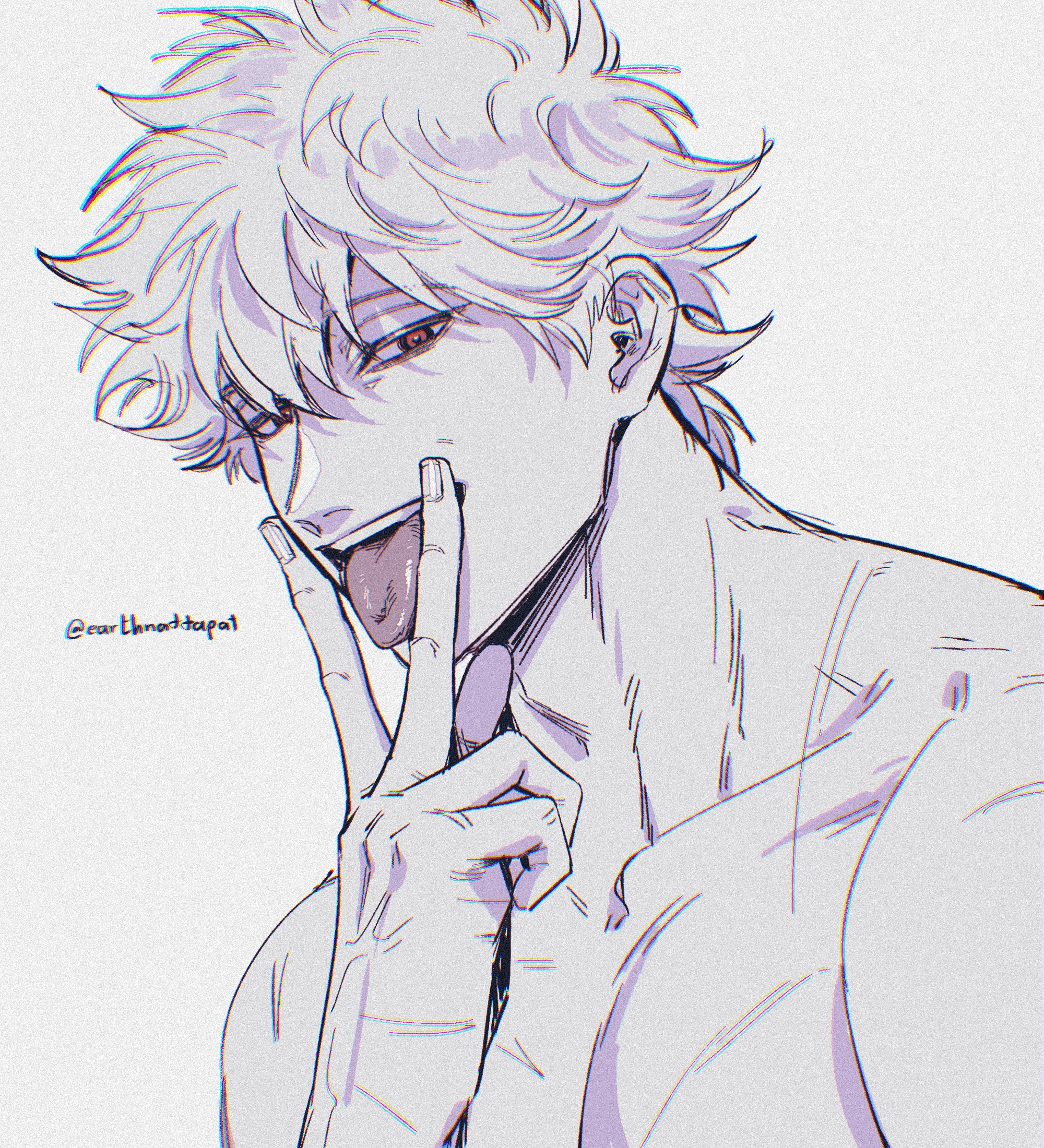 Gintoki Sakata (Gintama) Rule 34 Image