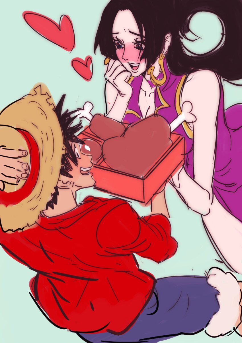 Boa Hancock (Monkey D. Luffy) Rule 34 Image