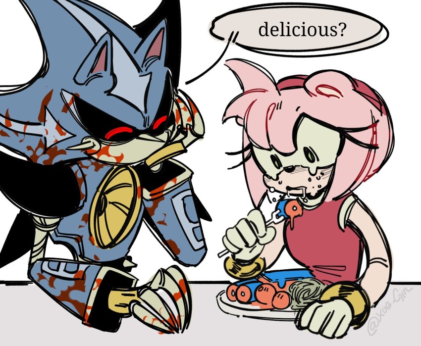 Amy Rose (Sonic (Series)) Rule 34 Image