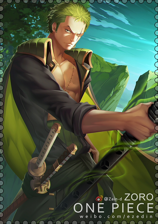 Roronoa Zoro (One Piece) Rule 34 Image