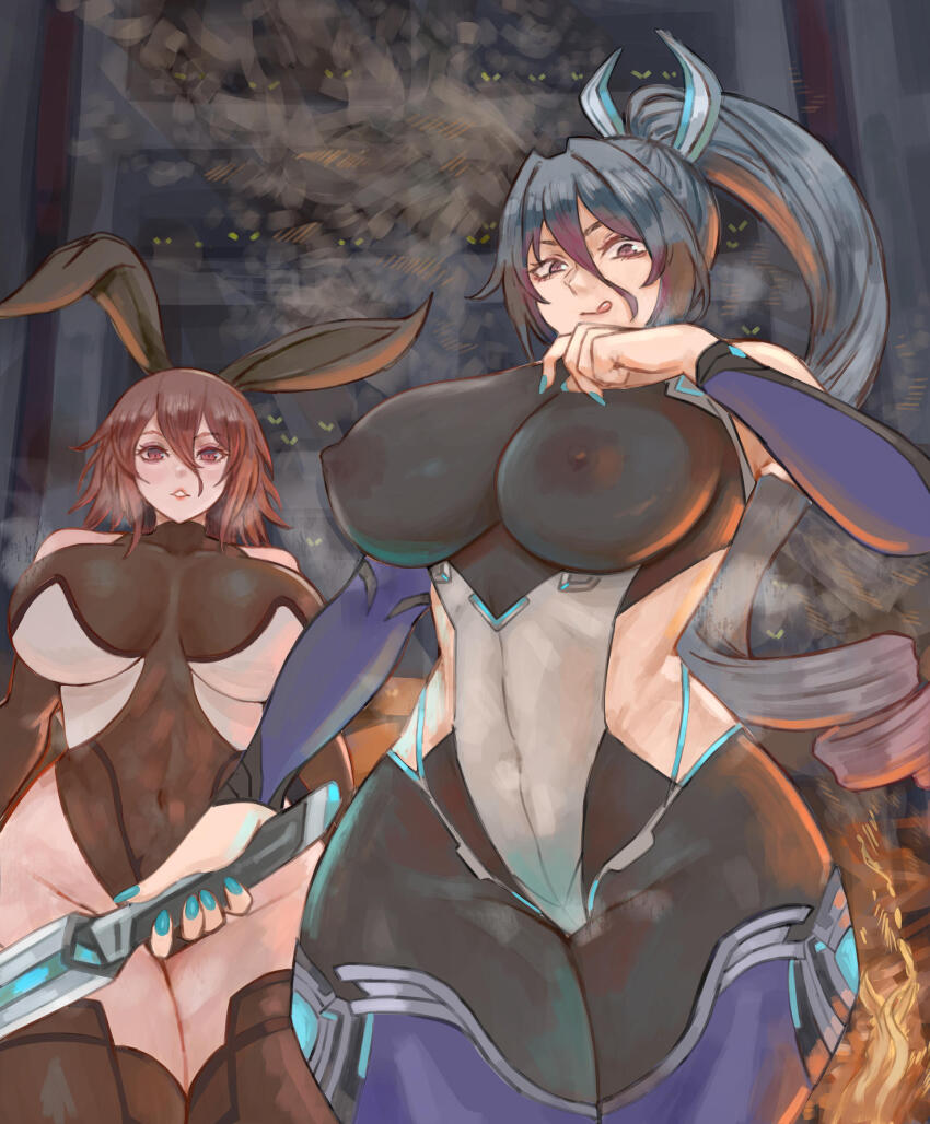Mizuki Shiranui (Action Taimanin) Rule 34 Image