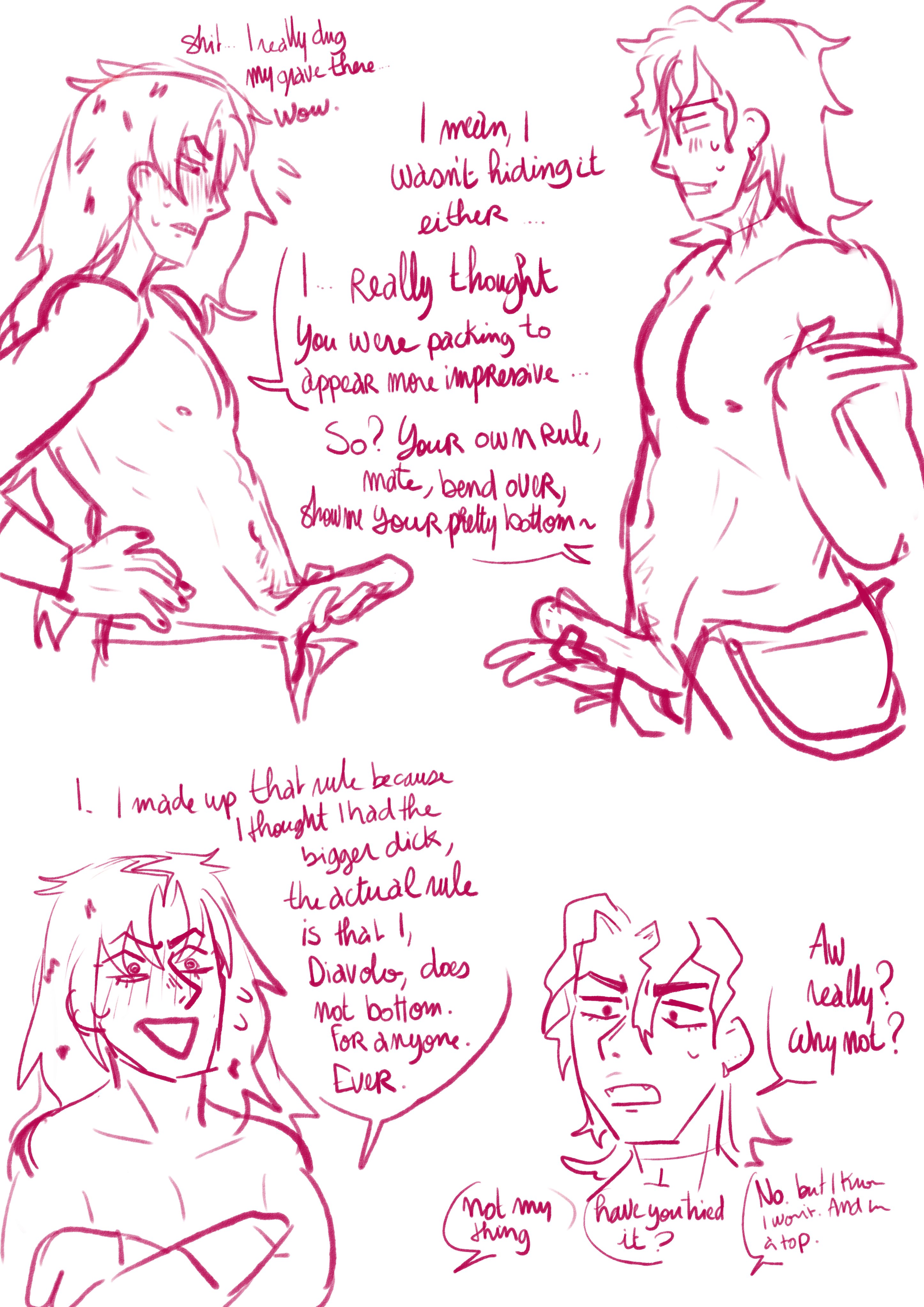 Diavolo (Jojo'S Bizarre Adventure) Rule 34 Image