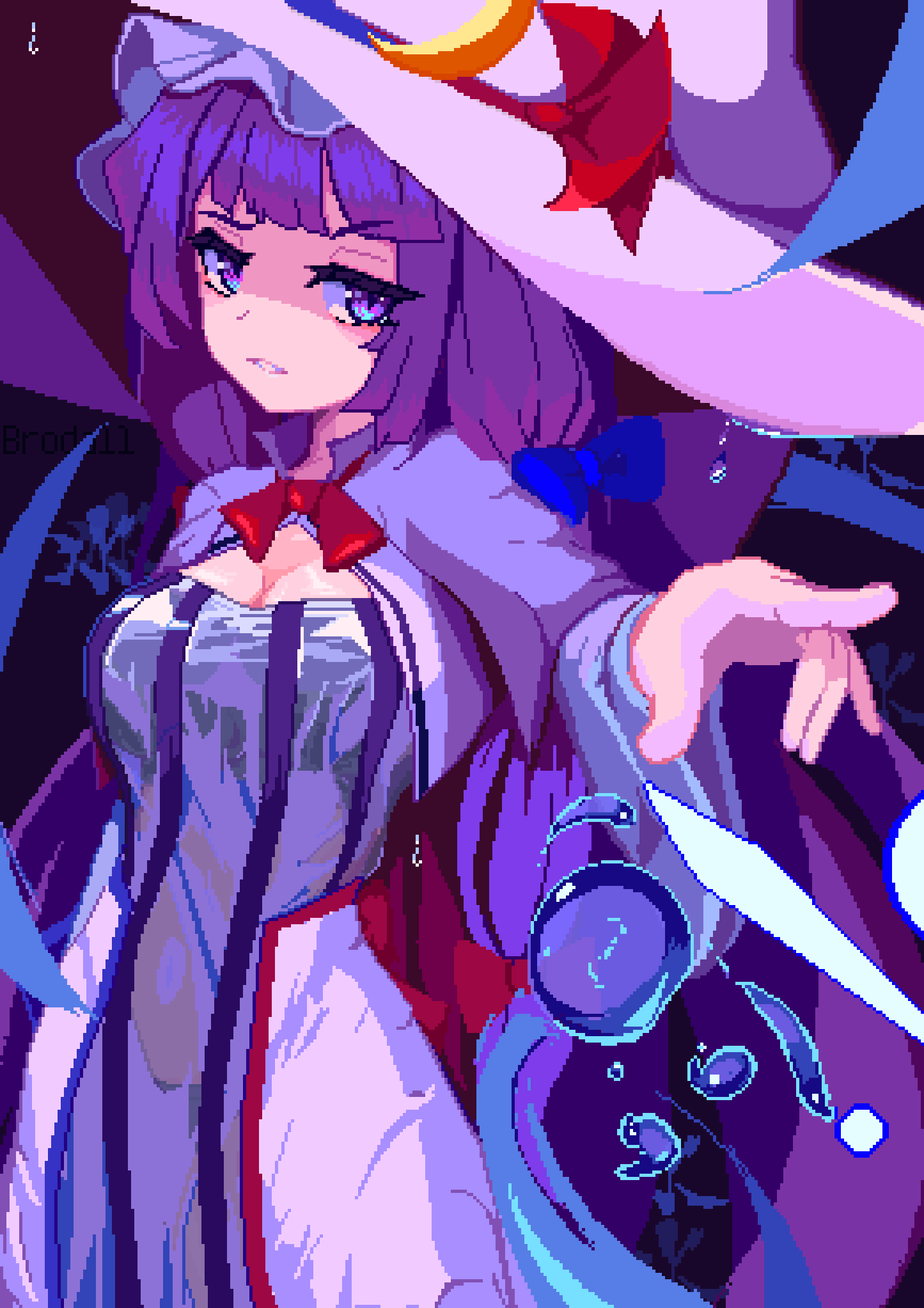 Patchouli Knowledge (Touhou) Rule 34 Image