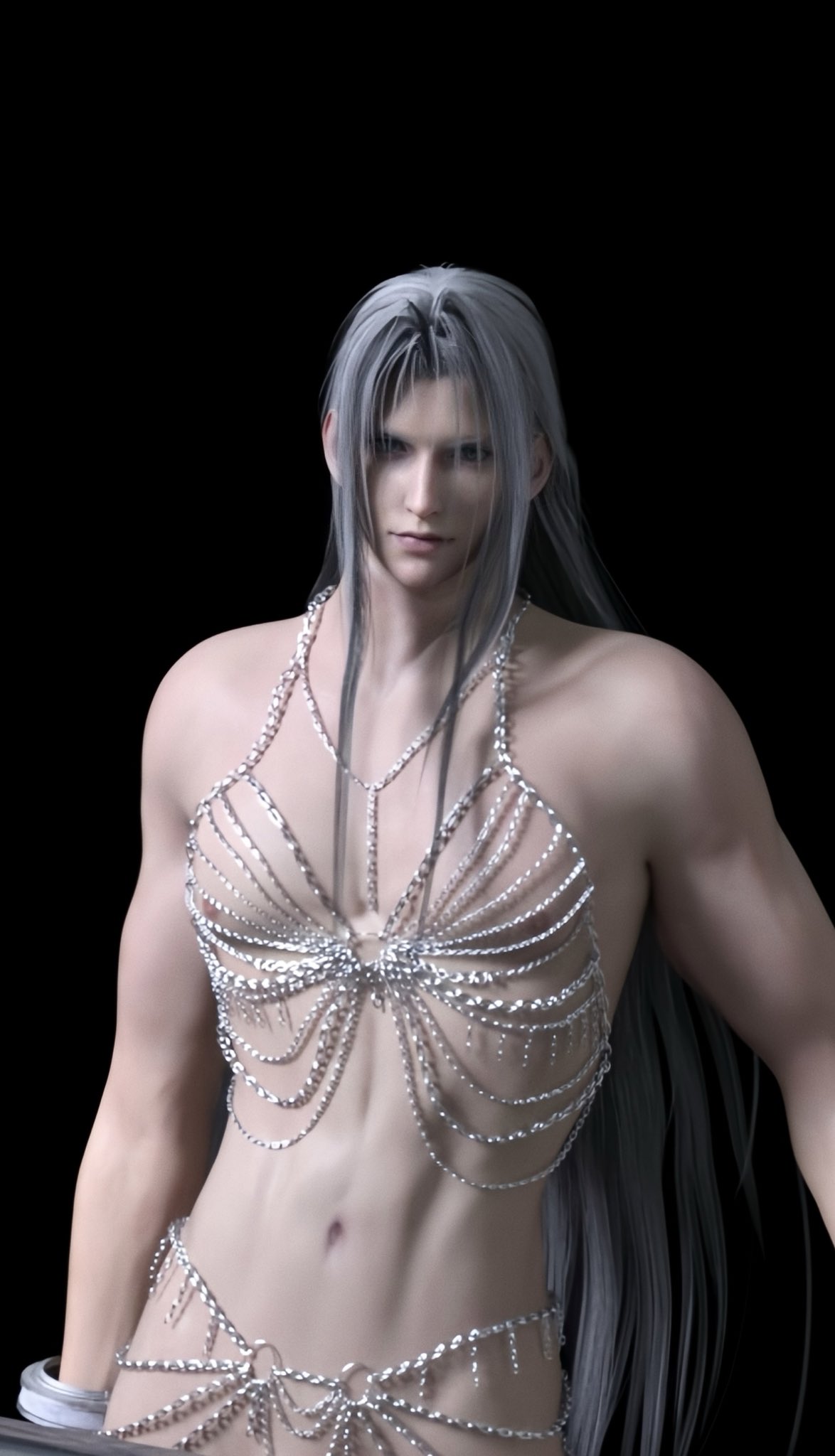 Sephiroth (Final Fantasy) Rule 34 Image