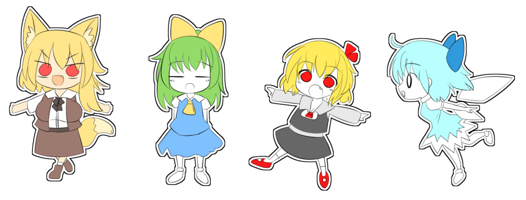 Cirno (Cookie (Touhou)) Rule 34 Image