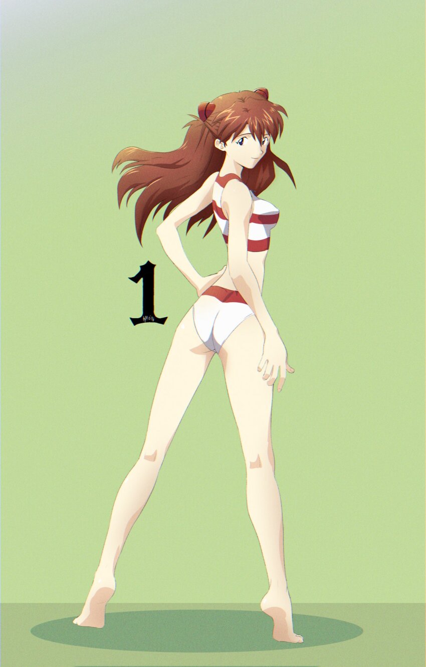 Souryuu Asuka Langley (Neon Genesis Evangelion) Rule 34 Image