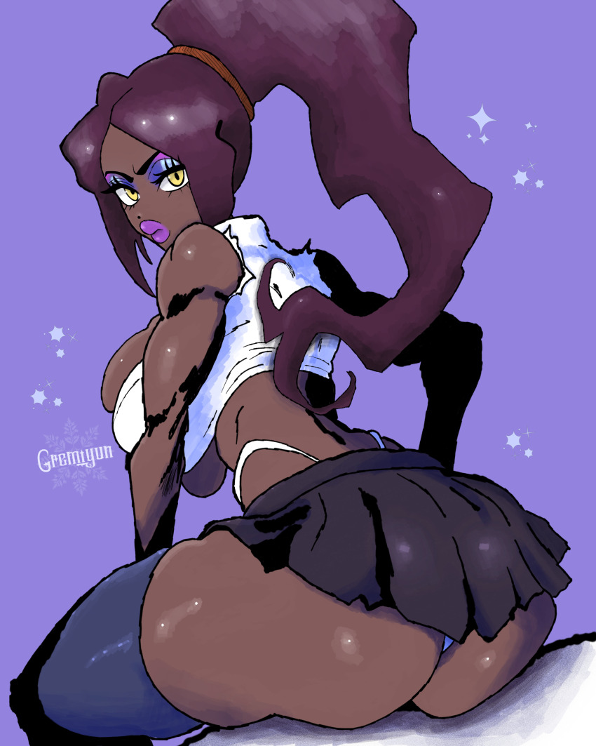 Shihouin Yoruichi (Bleach) Rule 34 Image