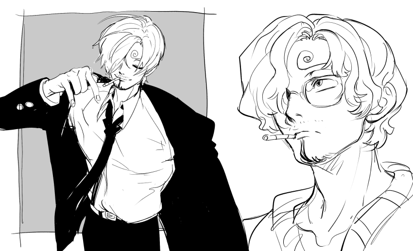 Sanji (One Piece) Rule 34 Image