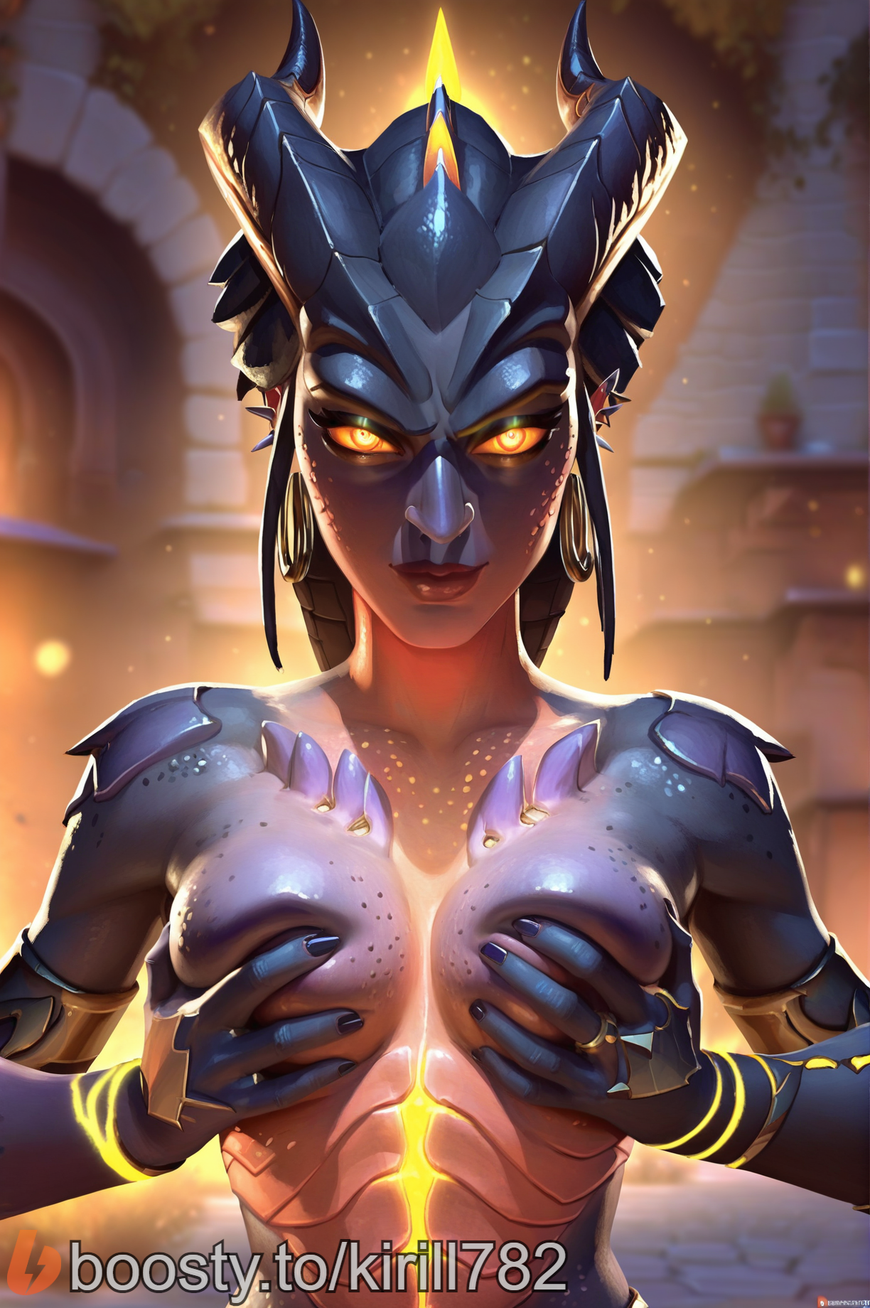 Dragon Symmetra (Overwatch) Rule 34 Image