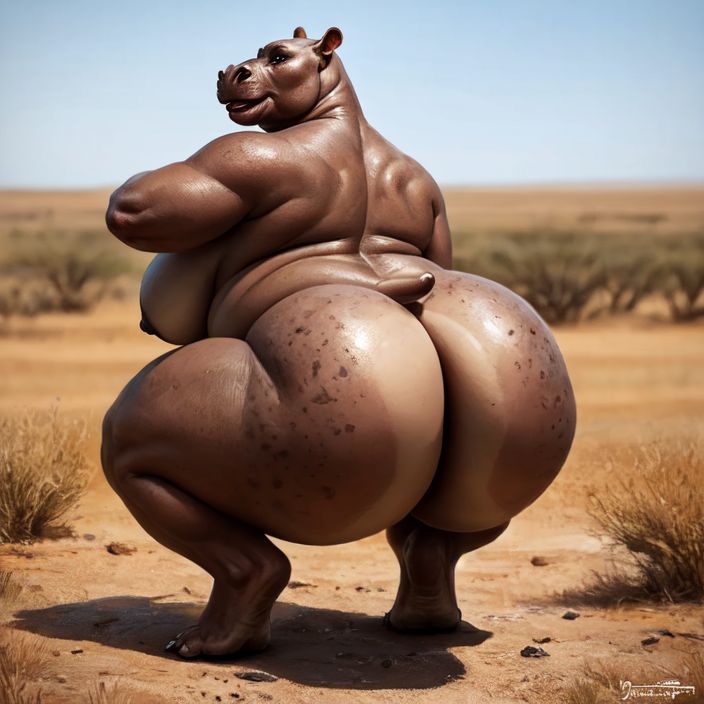 Gloria The Hippopotamus (Dreamworks) Rule 34 Image