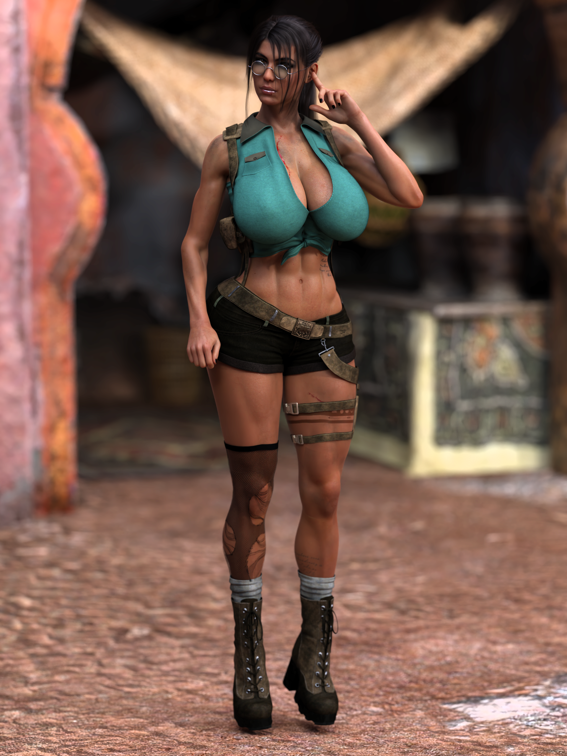 Lara Croft (Core Design) Rule 34 Image